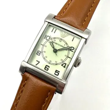 [벨트 새상품] EMPORIO ARMANI 렉탱귤러 여성용 워치