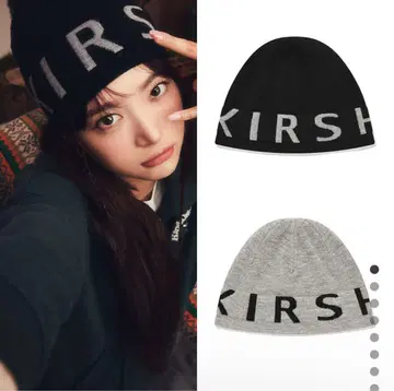 KIRSH 로고 니트 비니