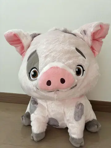 아주 큰 복슬복슬 푸아 봉제 인형 약 35cm