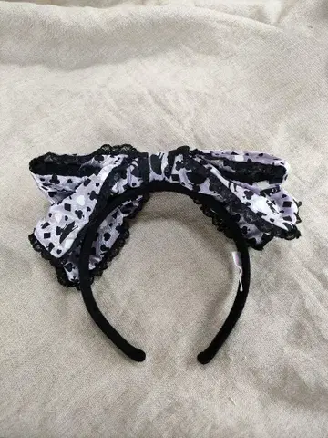 도쿄 디즈니 리조트 원더랜드 앨리스 리본 머리띠