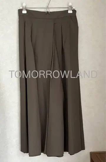 [ 새상품급 ] TOMORROWLAND 큐롯 스커트 브라운