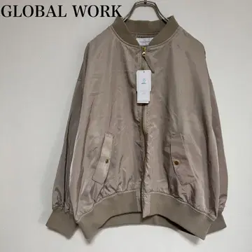 [택 포함 새상품] GROBAL WORK 발수 볼륨 MA-1 M 사이즈