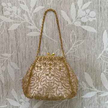 파티 백 골드 컬러 결혼식 파티 포멀 비즈