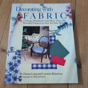 Decorating with FABRIC 외국도서 인테리어
