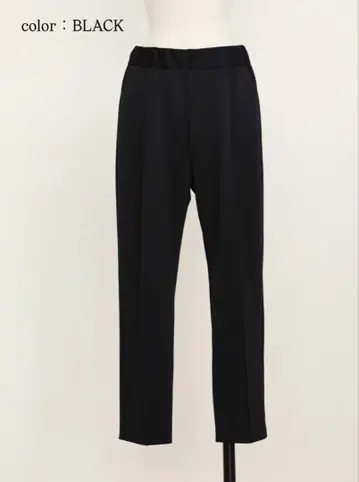 OHGA 마쉬멜로우 팬츠 S LONG 블랙