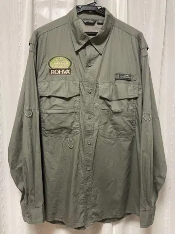 Eddie Bauer 에디 바우어 ROHVA 긴팔 셔츠 L 카키색