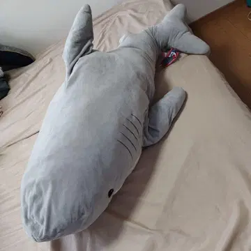 그레이 상어 봉제 인형