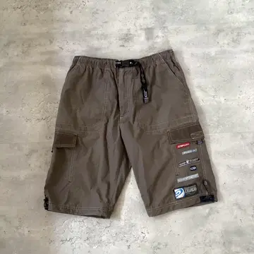 PIKO 피코 하프 팬츠 카키 와펜