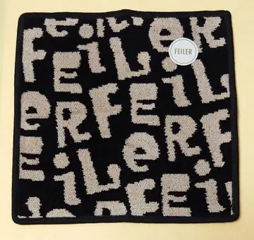 FEILER 타월 손수건 기글 클리어 라벨 블랙 취급점 한정판