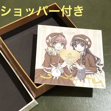 GODIVA x CLAMP 콜라보 빈 상자 & 쇼핑백 2세트