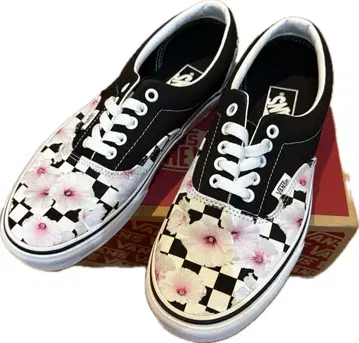 Vans US 기획 ERA 체커보드 플라워 꽃무늬