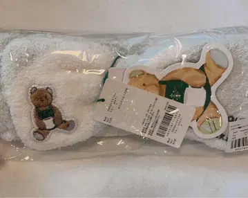 파우더 베어 자수 보더 헤어밴드 민트 그린 젤라피케 스벅
