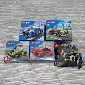 LEGO 묶음 판매 5점 SET CITY SPEED