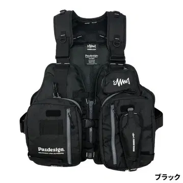 Pazdesign FV-F401A 블랙 낚시용 조끼