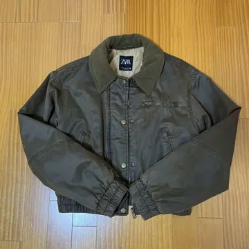 ZARA Used 블루종 점퍼 브라운
