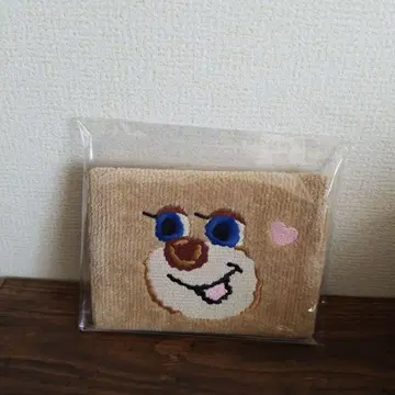 FEILER 도업 테디 티슈 파우치 미사용 새상품 택 포함