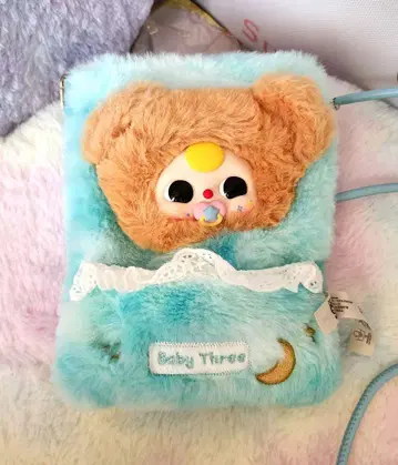 babythree 스마트폰 파우치 시리즈 파랑 곰