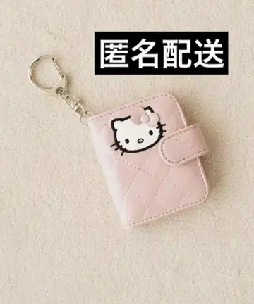 [ HELLO KITTY ] 퀼팅 프로필북 키링