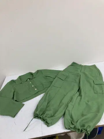 AZUL by moussy 긴팔 셔츠 카고 팬츠 상하의 세트 셋업
