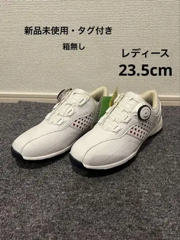 [ 미사용 새상품 ] 퍼슨즈 골프화 여성용 23.5cm 다이얼식