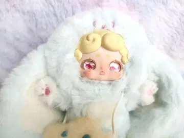 Lucky Deer Nai 오야스미 토끼 2종류 스카이블루 토끼