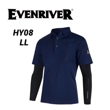 이븐리버 HY08 페이크 레이어드 드라이 피케 셔츠