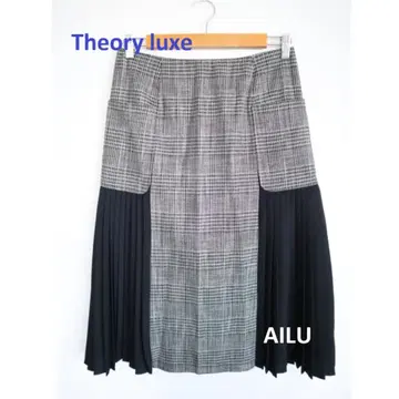 Theory luxe VISCOSE CHECK LENARD M 58715