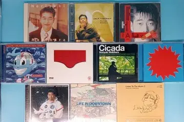 마키하라 노리카즈 CD 앨범 묶음 10장 세트 묶음 판매 맛키
