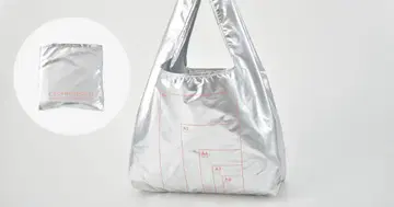 KOKUYO DOORS 실버 접이식 에코백