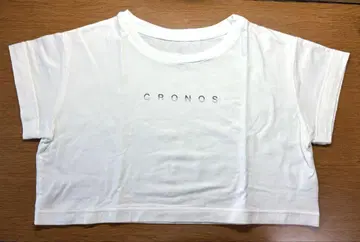 CRONOS 화이트 T셔츠 반팔 Msize 가격 인하 불가
