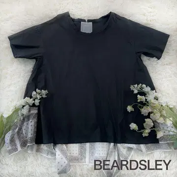 하자 특가 비어즐리 BEARDSLEY 밑단 절개 티셔츠 반다나
