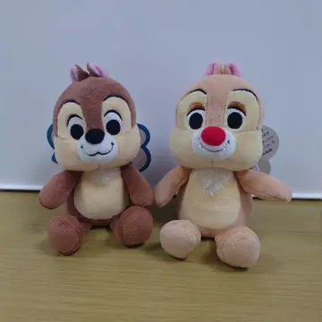 디즈니 빈즈 컬렉션 칩앤데일 봉제 인형