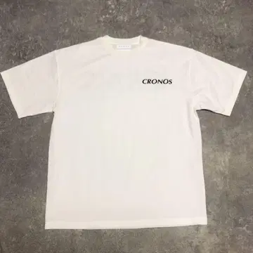 CRONOS 크로노스 오버 사이즈 T셔츠 C08-TS 화이트