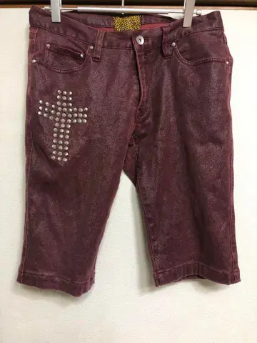 jury black 스터드 하프 팬츠 y2k kmrii