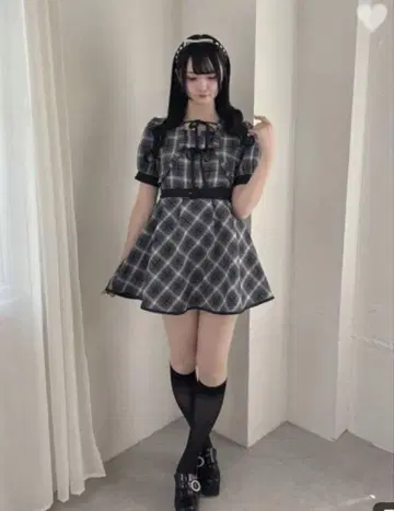 에블린 더블 리본 올인원 evelyn