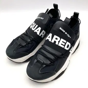 DSQUARED2 디스퀘어드 D-Bumpy 스니커즈 블랙