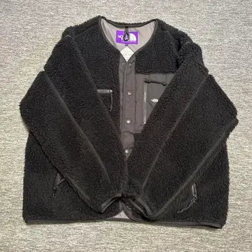 THE NORTH FACE 블랙 플리스 자켓 L