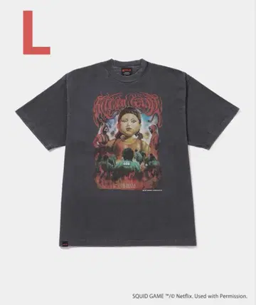 NETFLIX 오징어 게임 영희 티셔츠 L