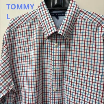 [ 새상품급 ] 타미힐피거 체크 셔츠 TOMMY HILFIGER