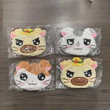하무타로 후와후와 페이스 파우치 코시쿤 타이쇼쿤 가챠가챠
