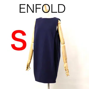 H2748 엔폴드 무릎 위 기장 코쿤 원피스 슬리브리스