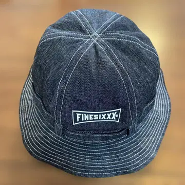 FINESIXXX 다크 데님 버킷 햇