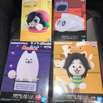 UNDERTALE 피규어 테미 이자이이누 메타톤 나프스타루크