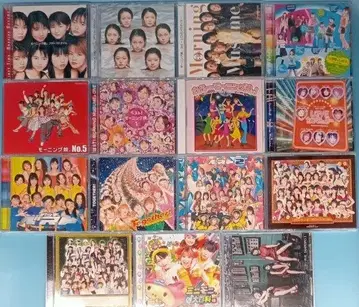 모닝구무스메 외 그룹 CD DVD 묶음 15장 세트 하로프로