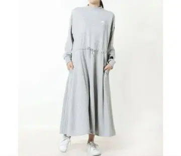 adidas 맨투맨 원단 롱 원피스 긴팔 XS 사이즈