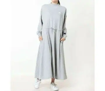 adidas 맨투맨 원단 롱 원피스 긴팔 XS 사이즈