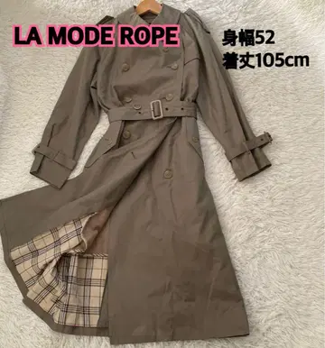 LA MODE ROPE 트렌치코트 52cm 105cm