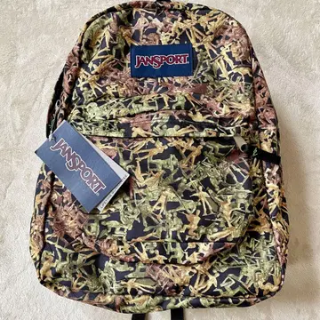 [ 새상품 ] JANSPORT 잔스포츠 백팩 카모플라쥬 그린 아미멘