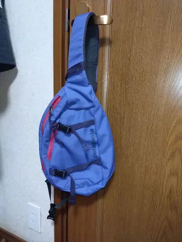 파타고니아 바디백 보라색