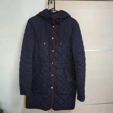 ZARA WOMAN 네이비 퀼팅 자켓